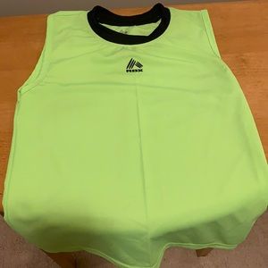 RBX, lime Green tank, size 7, boy